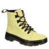 Dr. Martens Dr.martens Womens Combs Nylon Combat Boot - Yellow 2 Dr. Martens Dr.martens Womens Combs Nylon Combat Boot - Yellow -Shoe Promotion Shop US 01 302908 00