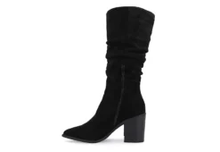 Journee Collection Womens Hartly Fringed Wide Calf Dress Boot - Black 12 Journee Collection Womens Hartly Fringed Wide Calf Dress Boot - Black -Shoe Promotion Shop US 01 303177 03