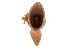 Journee Collection Womens Hartly Fringed Extra Wide Calf Dress Boot - Tan -Shoe Promotion Shop US 01 303185 05