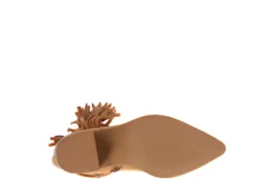 Journee Collection Womens Hartly Fringed Extra Wide Calf Dress Boot - Tan -Shoe Promotion Shop US 01 303185 06