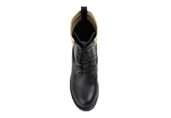 Journee Collection Womens Melei Lace Up Boot - Black -Shoe Promotion Shop US 01 303339 05