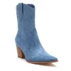 Coconuts Womens Bambi Western Boot - Blue