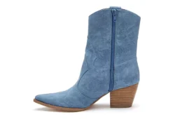 Coconuts Womens Bambi Western Boot - Blue -Shoe Promotion Shop US 01 303494 03