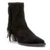 Coconuts Womens Jane Western Ankle Boot - Black -Shoe Promotion Shop US 01 303520 00