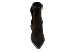 Coconuts Womens Jane Western Ankle Boot - Black -Shoe Promotion Shop US 01 303520 02