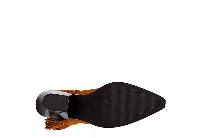 Coconuts Womens Jane Western Ankle Boot - Cognac 9 Coconuts Womens Jane Western Ankle Boot - Cognac - Image 7