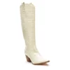 Coconuts Womens Jax Tall Western Boot - Ivory -Shoe Promotion Shop US 01 303524 00