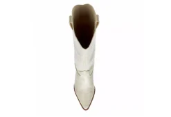 Coconuts Womens Jax Tall Western Boot - Ivory 14 Coconuts Womens Jax Tall Western Boot - Ivory -Shoe Promotion Shop US 01 303524 05