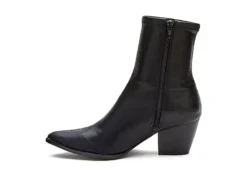 Coconuts Womens Kyra Ankle Western Boot - Black -Shoe Promotion Shop US 01 303525 03