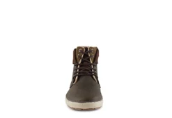 Day Five Mens Viper Mid Sneaker - Dark Brown -Shoe Promotion Shop US 01 317163 05