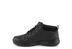 Fila Mens Mike Slip Resistant Work Shoe - Black -Shoe Promotion Shop US 01 318034 03