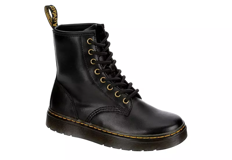 Dr. Martens Dr.martens Womens Zavala Combat Boot - Black 3 Dr. Martens Dr.martens Womens Zavala Combat Boot - Black