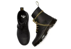 Dr. Martens Dr.martens Womens Combs Combat Boot - Black 13 Dr. Martens Dr.martens Womens Combs Combat Boot - Black -Shoe Promotion Shop US 01 330188 04