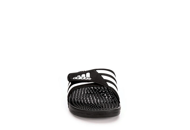 Adidas Mens Adissage Slide Sandal - Black 5 Adidas Mens Adissage Slide Sandal - Black - Image 3