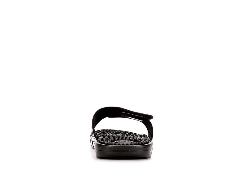Adidas Mens Adissage Slide Sandal - Black 7 Adidas Mens Adissage Slide Sandal - Black - Image 5