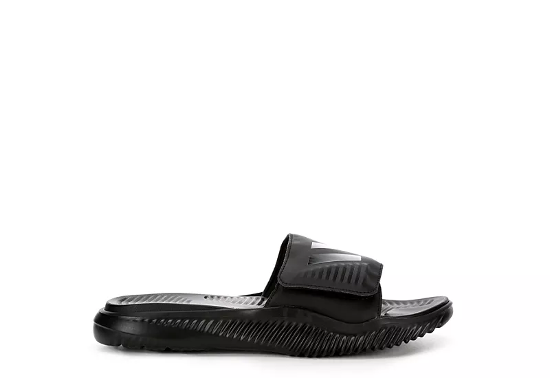 Adidas Mens Alphabounce Slide Sandal - Black 4 Adidas Mens Alphabounce Slide Sandal - Black - Image 2
