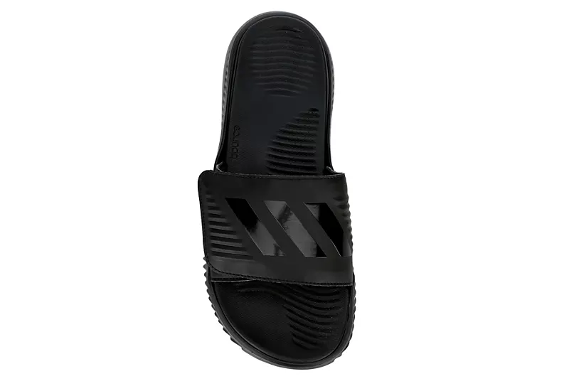 Adidas Mens Alphabounce Slide Sandal - Black 8 Adidas Mens Alphabounce Slide Sandal - Black - Image 6