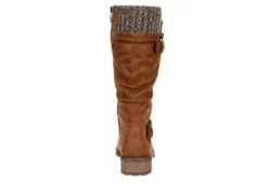Xappeal Womens Chelsey Tall Boot - Brown -Shoe Promotion Shop US 01 340005 04