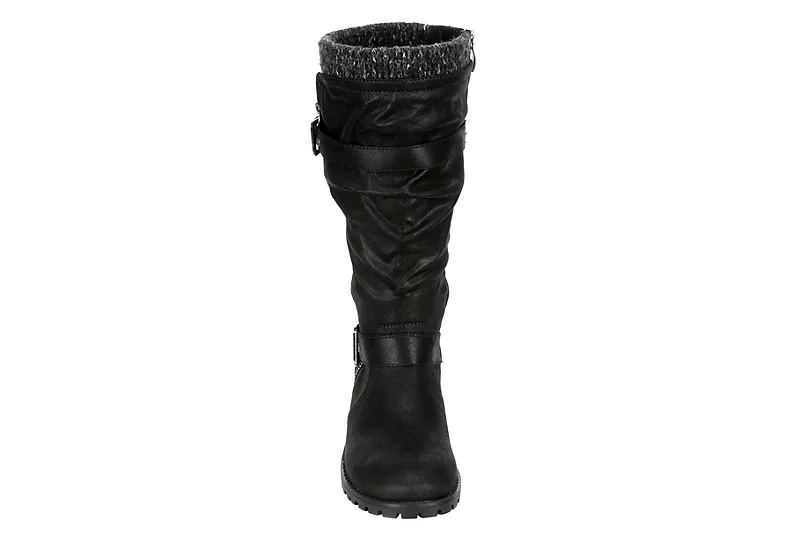 Xappeal Womens Chelsey Tall Boot - Black 5 Xappeal Womens Chelsey Tall Boot - Black - Image 3