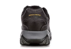 Skechers Mens 77055 Steel Toe Work Shoe - Black -Shoe Promotion Shop US 01 355057 04