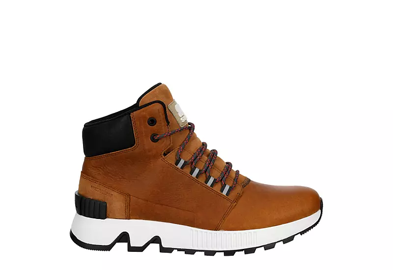 Sorel Mens Mac Hill Waterproof Boot - Cognac 3 Sorel Mens Mac Hill Waterproof Boot - Cognac - Image 2