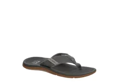 Reef Mens Santa Ana Flip Flop Sandal - Grey