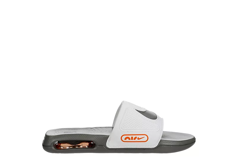 Nike Mens Air Max Cirro Slide Sandal - White 4 Nike Mens Air Max Cirro Slide Sandal - White - Image 2