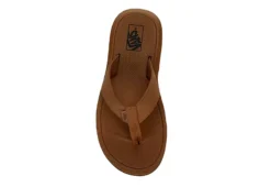 Vans Mens Morro 3 Point Flip Flop Sandal - Brown 14 Vans Mens Morro 3 Point Flip Flop Sandal - Brown -Shoe Promotion Shop US 01 501767 05