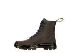 Dr. Martens Dr.martens Mens Combs Combat Boot - Dark Grey -Shoe Promotion Shop US 01 501830 03