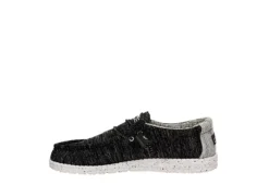 Heydude Mens Wally Slip On Sneaker - Black -Shoe Promotion Shop US 01 501931 03