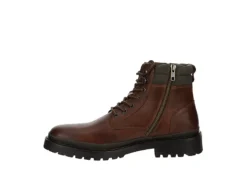 Franco Fortini Mens Range Lace-up Boot - Brown -Shoe Promotion Shop US 01 501937 03