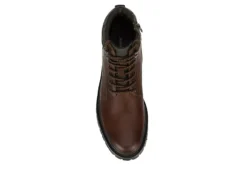 Franco Fortini Mens Range Lace-up Boot - Brown -Shoe Promotion Shop US 01 501937 05