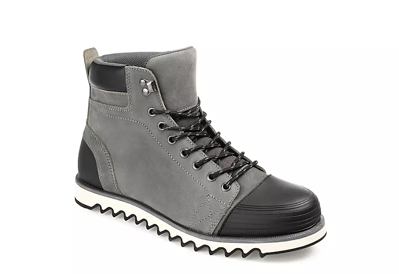 Territory Mens Altitude Lace-up Boot - Grey 3 Territory Mens Altitude Lace-up Boot - Grey