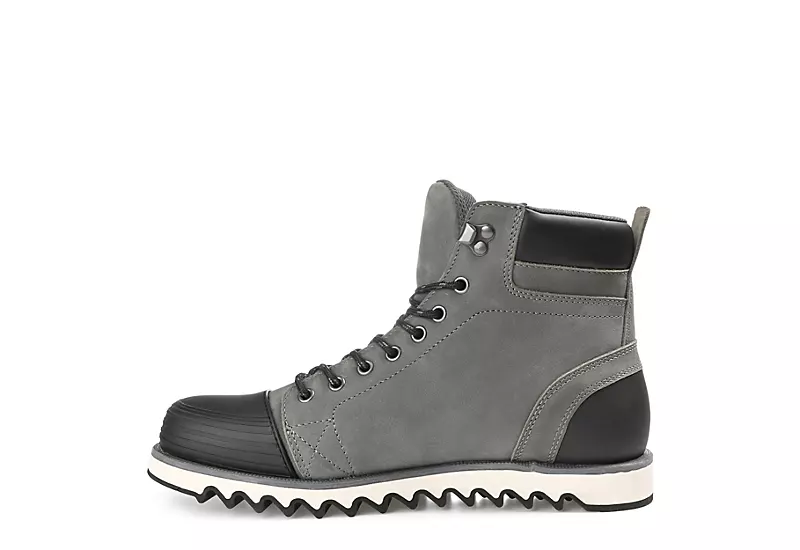 Territory Mens Altitude Lace-up Boot - Grey 6 Territory Mens Altitude Lace-up Boot - Grey - Image 4