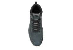 Territory Mens Roam Mid Sneaker - Blue 14 Territory Mens Roam Mid Sneaker - Blue -Shoe Promotion Shop US 01 501961 05
