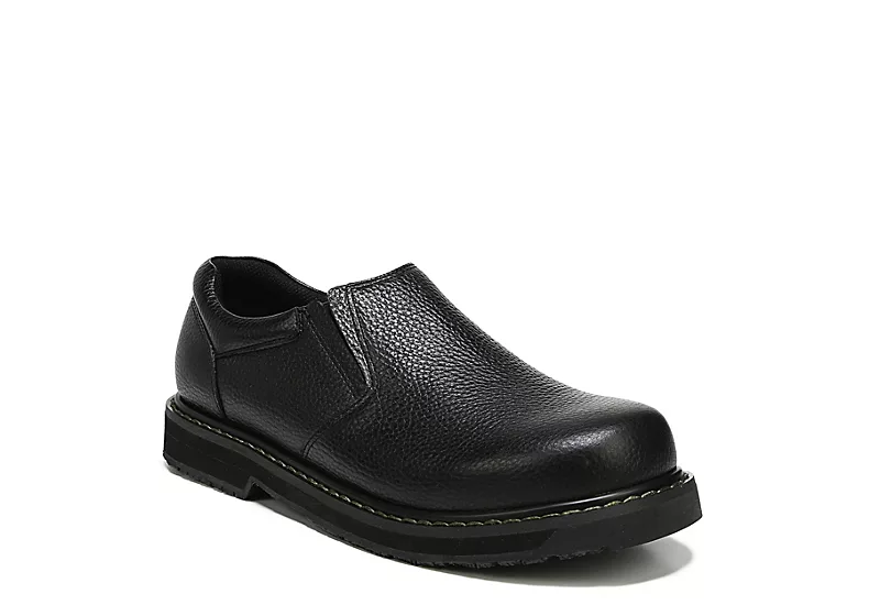 Dr. Scholl's Mens Winder Ii Slip Resistant Work Shoe - Black 3 Dr. Scholl's Mens Winder Ii Slip Resistant Work Shoe - Black