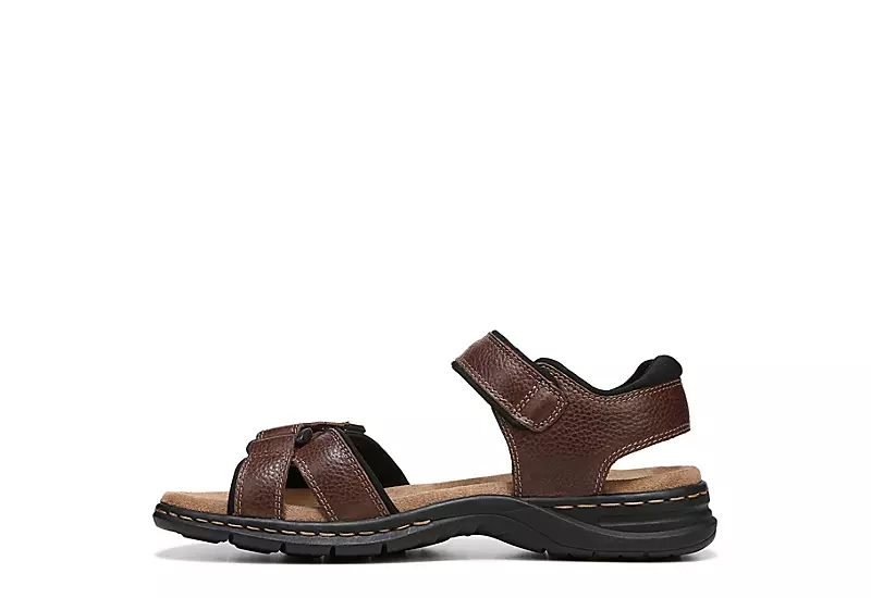 Dr. Scholl's Mens Gus Outdoor Sandal - Brown 6 Dr. Scholl's Mens Gus Outdoor Sandal - Brown - Image 4
