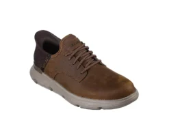 Skechers Mens Slip-ins Garza Sneaker - Brown