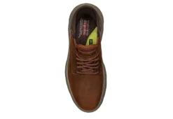 Skechers Mens Slip-ins Garza Sneaker - Brown -Shoe Promotion Shop US 01 502538 03