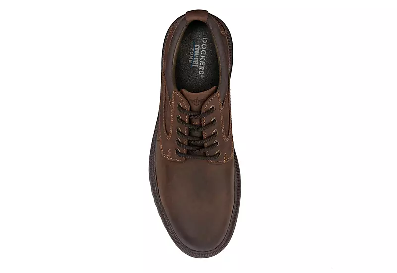 Dockers Mens Warden Oxford - Chestnut 7 Dockers Mens Warden Oxford - Chestnut - Image 5