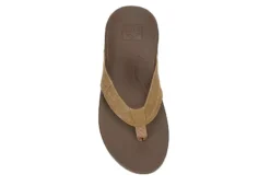 Reef Mens Cushion Spring Flip Flop Sandal - Brown -Shoe Promotion Shop US 01 544198 05