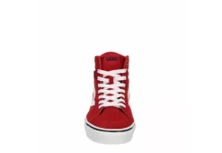 Vans Mens Filmore High Top Sneaker - Red -Shoe Promotion Shop US 01 600672 02