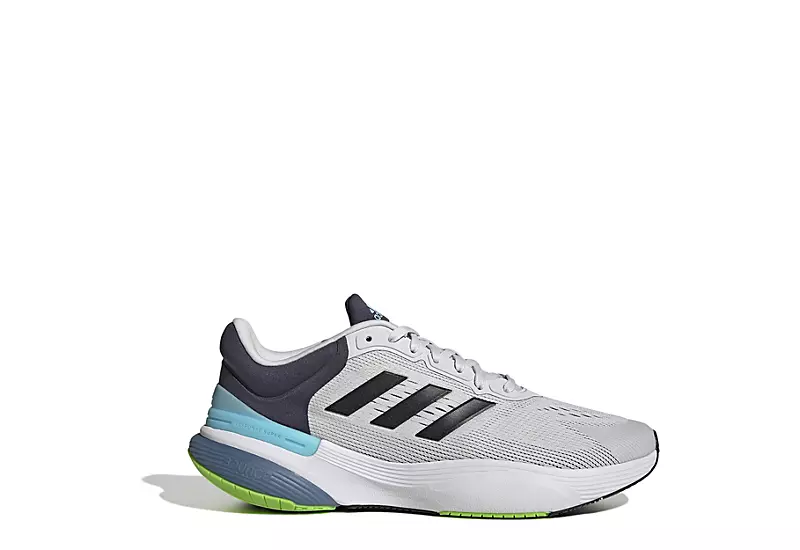 Adidas Mens Response Super 3.0 Running Shoe - Grey 4 Adidas Mens Response Super 3.0 Running Shoe - Grey - Image 2